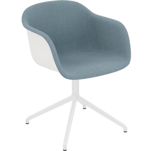 Fiber Armchair Swivel Base Front Upholstery- More Options
