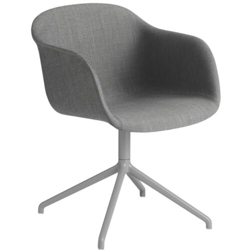 Fiber Armchair Swivel Base Upholstered - More Options
