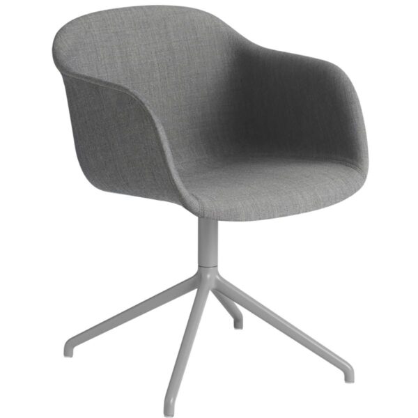 Fiber Armchair Swivel Base Upholstered - More Options