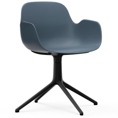 Form Armchair Swivel Black - More Options