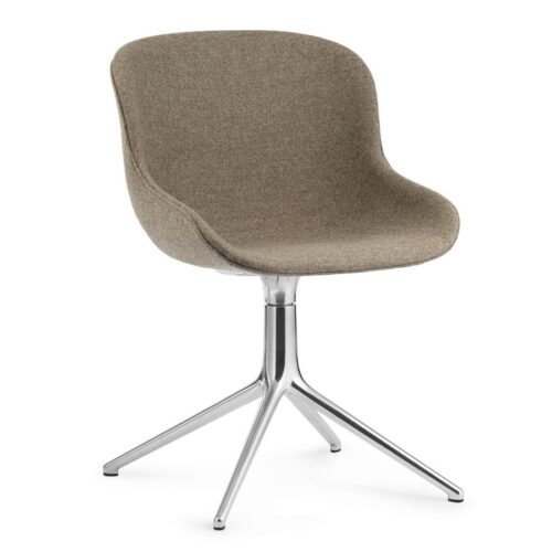 Hyg Swivel Chair Upholstery, Aluminium base- Sand/ Synergy
