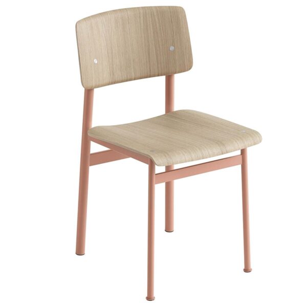 Loft Chair - Dusty Rose/ Oak Loft Chair - Dusty Rose/ Oak