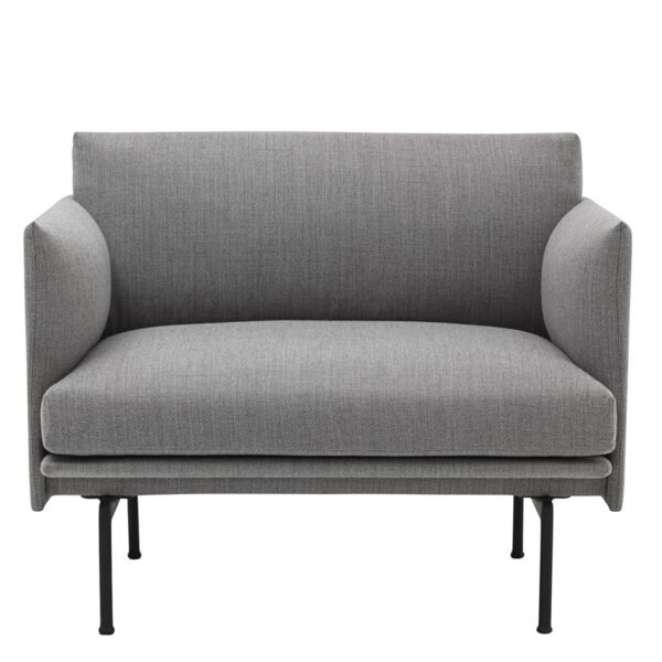 Outline Chair - Fiord 151- Grey