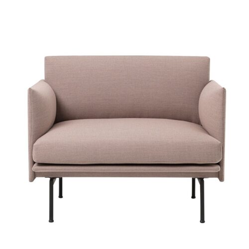 Outline Chair - Fiord 151- Rose
