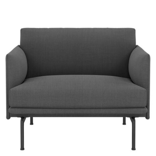 Outline Chair-Remix 163- Anthracite