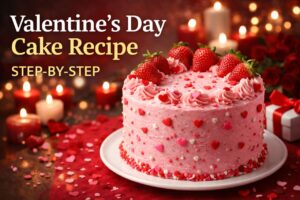 Valentine’s Day Cake Recipe You Can Make at Home